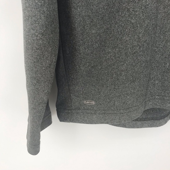 Reebok grey play warm quarter-zip pullover - Picture 4 of 8